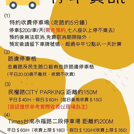 揪是伍参民宿 台南 外观 照片